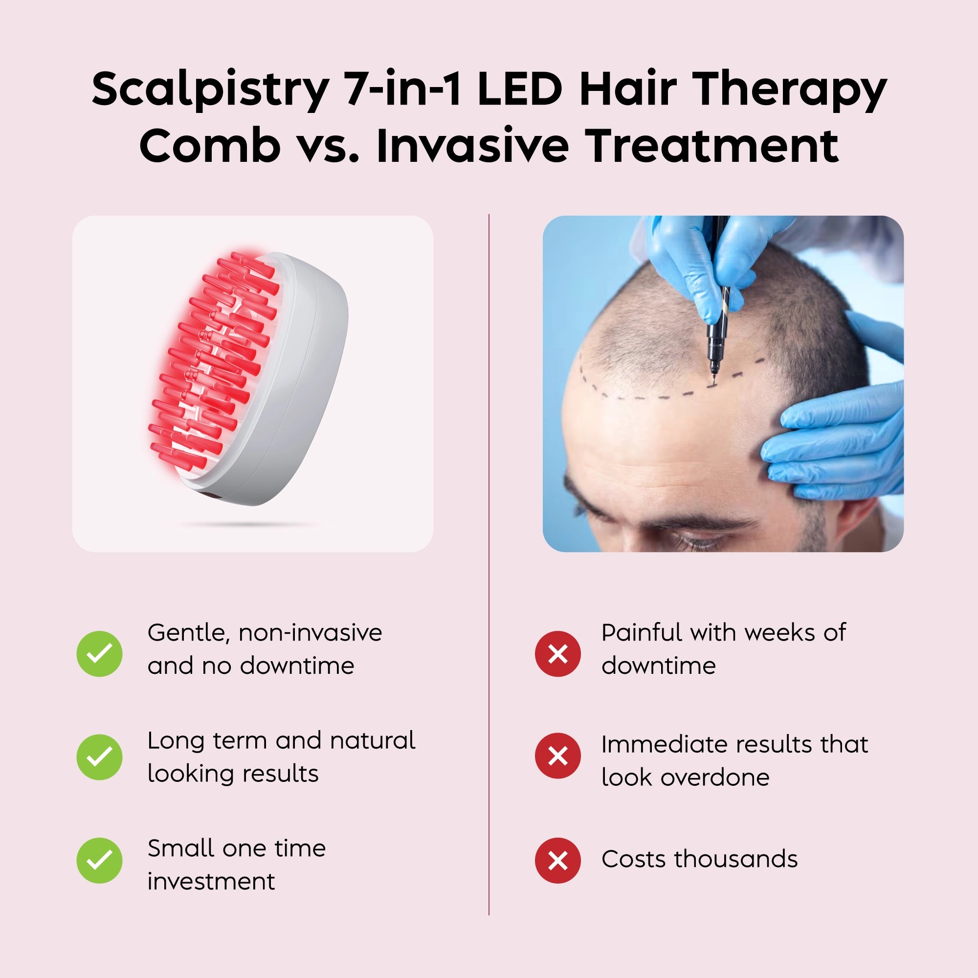 Scalpistry™ Scalp & Hair Growth Therapy Comb