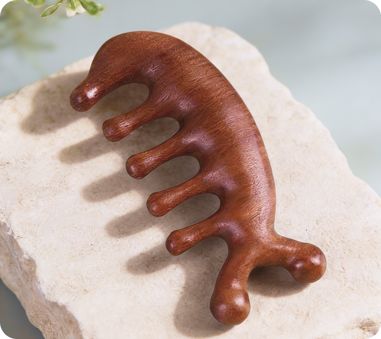 Scapistry Wooden Scalp Massager